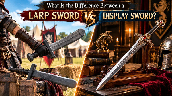 What Is the Difference Between a LARP Sword and a Display Sword?