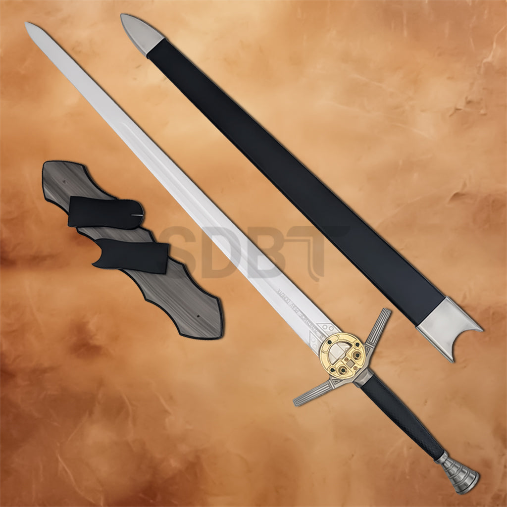 The Witcher Steel Sword of Geralt of Rivia Stone Handle