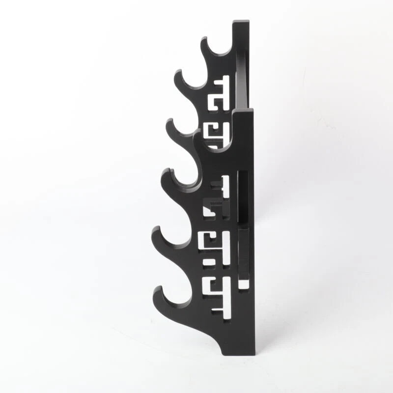 4-Tier Wooden Katana Display Rack