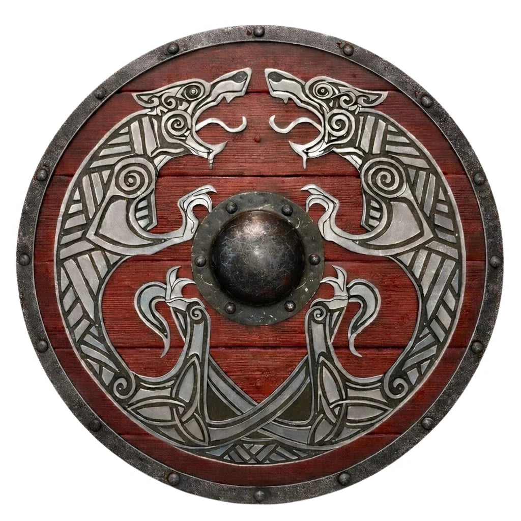 Battleworn Viking Fenrir Shield