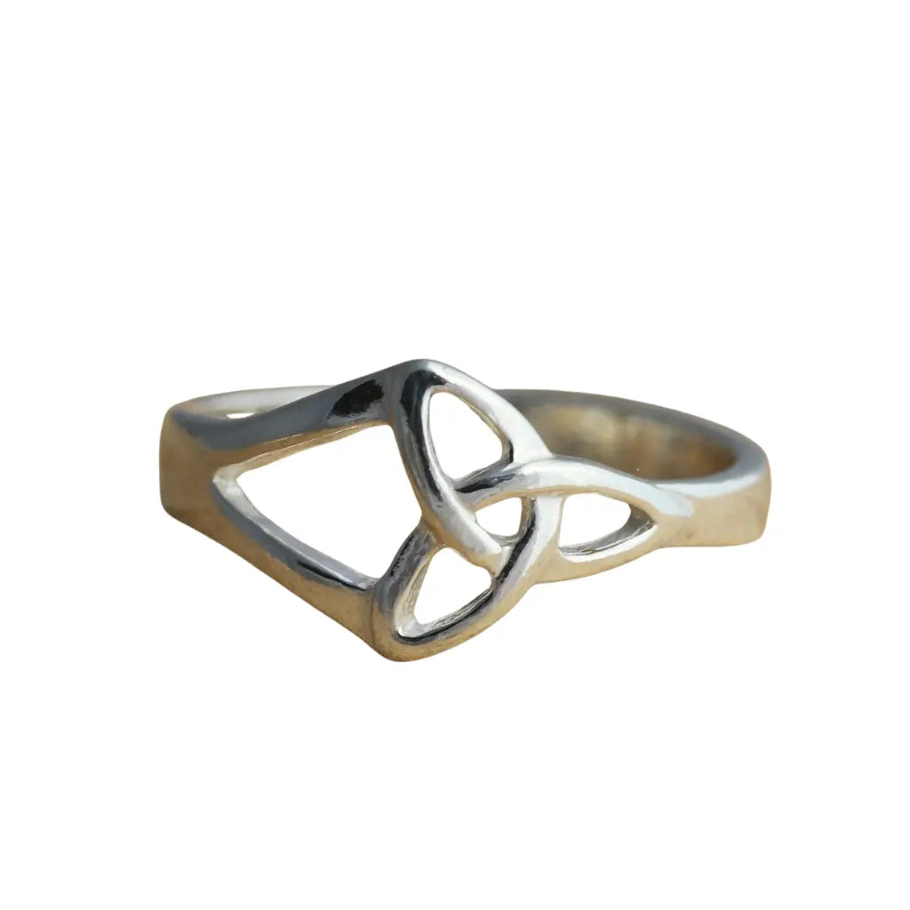 Celtic Trinity Knot Silver Ring