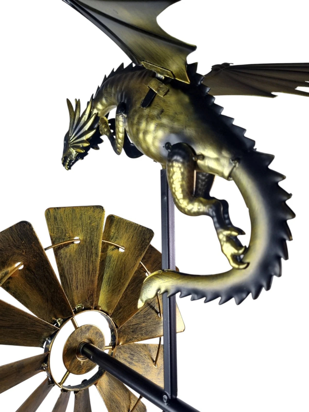 Dragon Windmill Garden Spinner Ornament