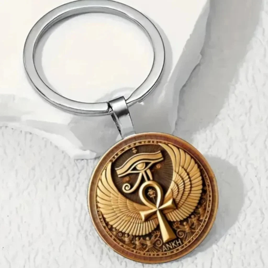 Egyptian Ankh Vintage Keyring