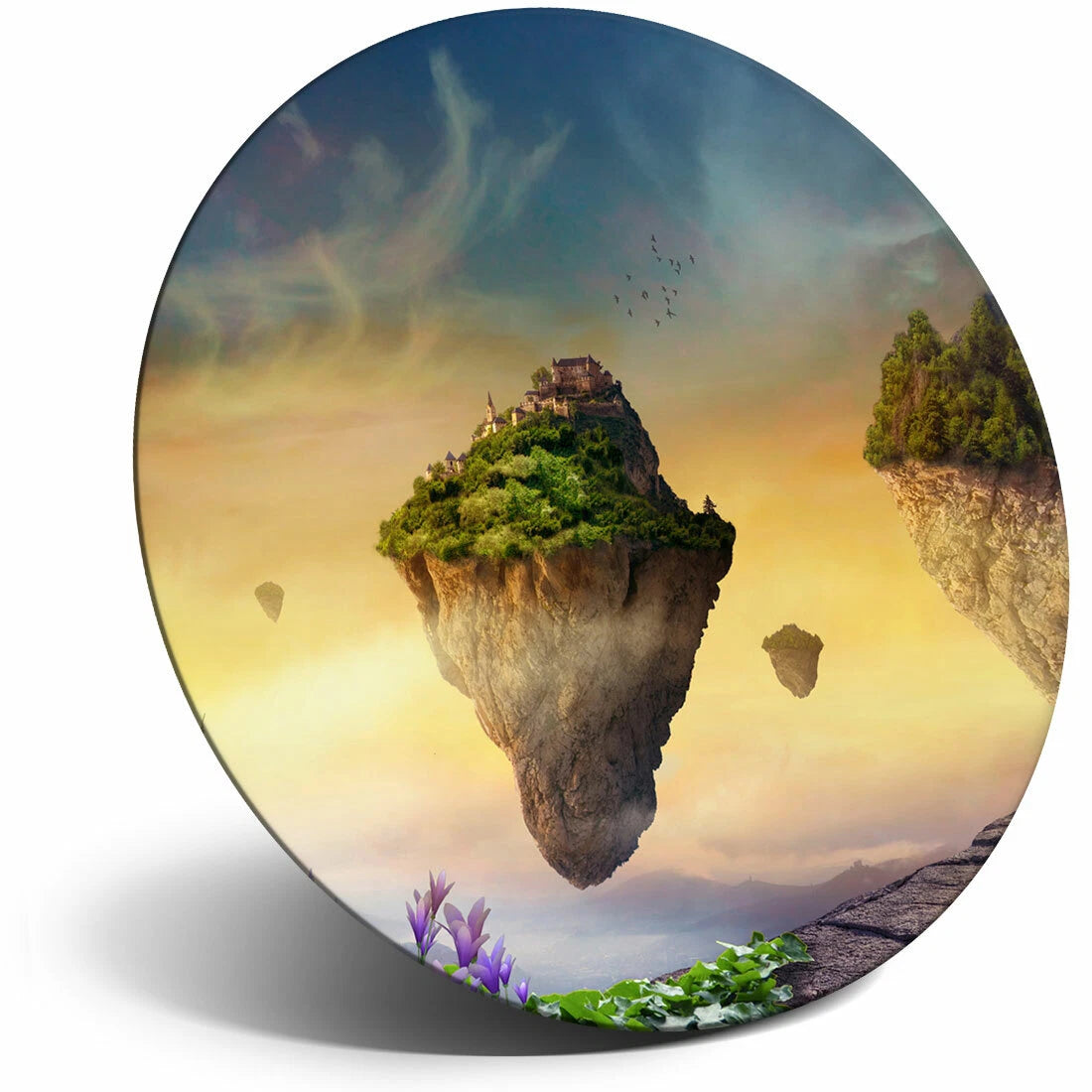 Floating Castle Medieval Fantasy Cool Gift