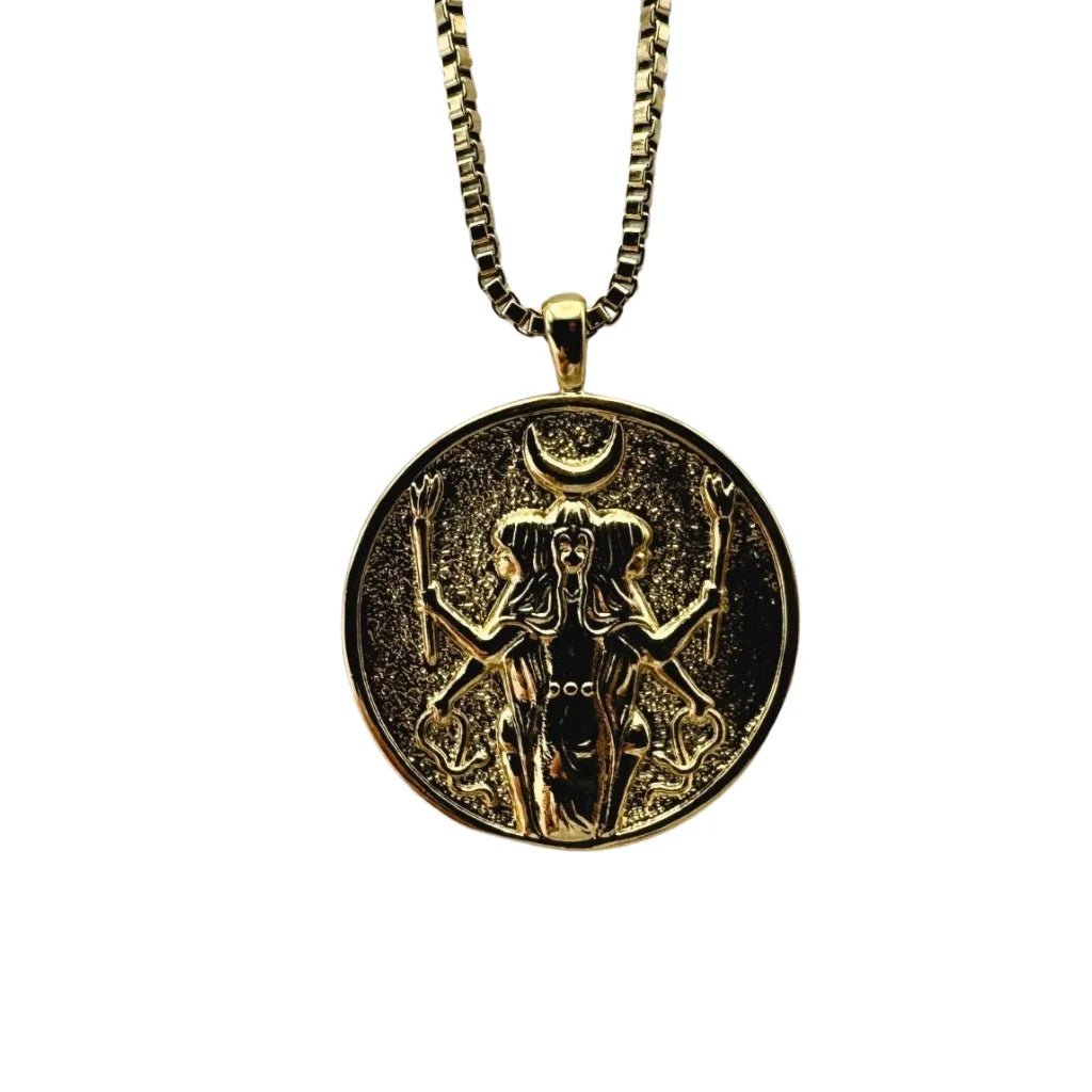 Greek Hecate Goddess Necklace