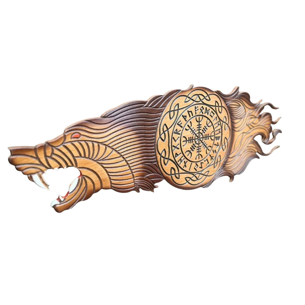 Viking Raven Odin Wall Shield