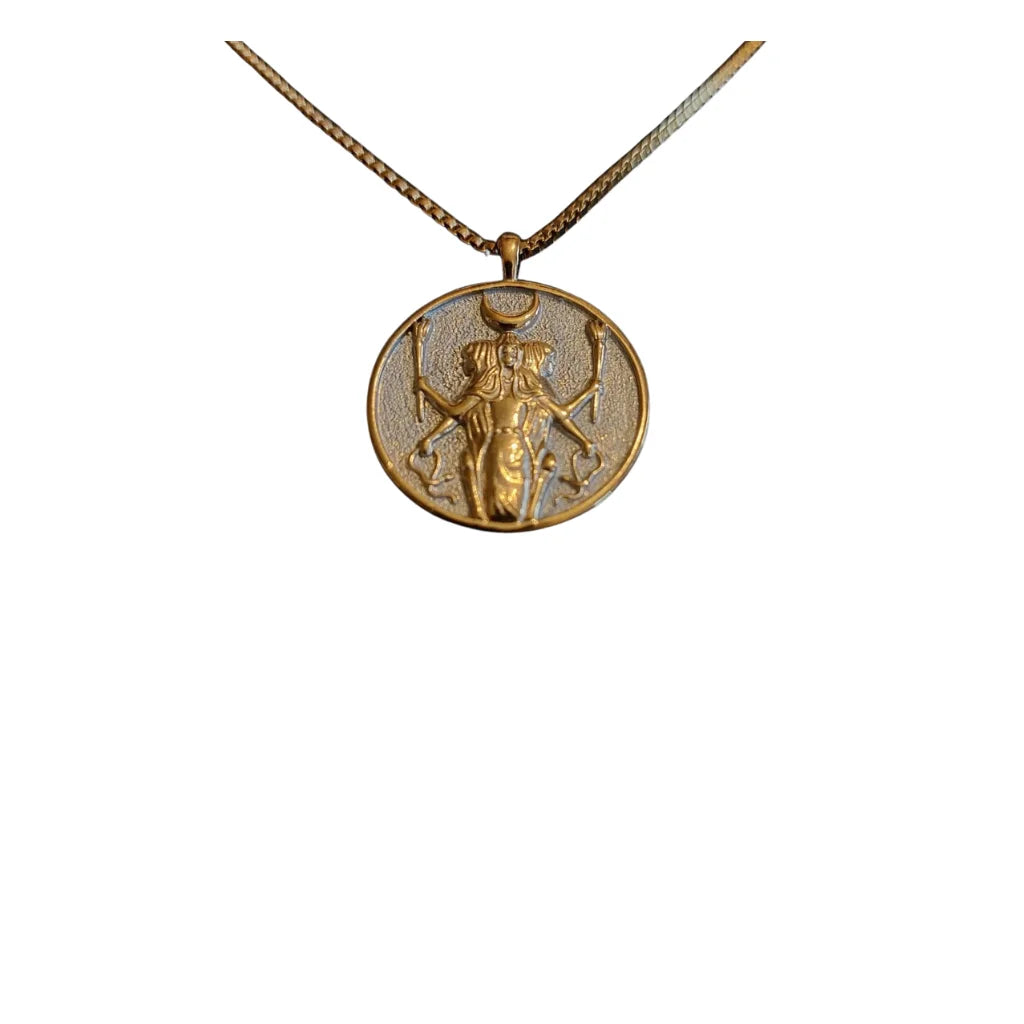 Hecate Goddess Pagan Necklace