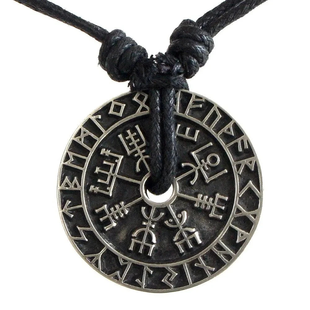 Helm of Awe Viking Symbol Pendant Necklace