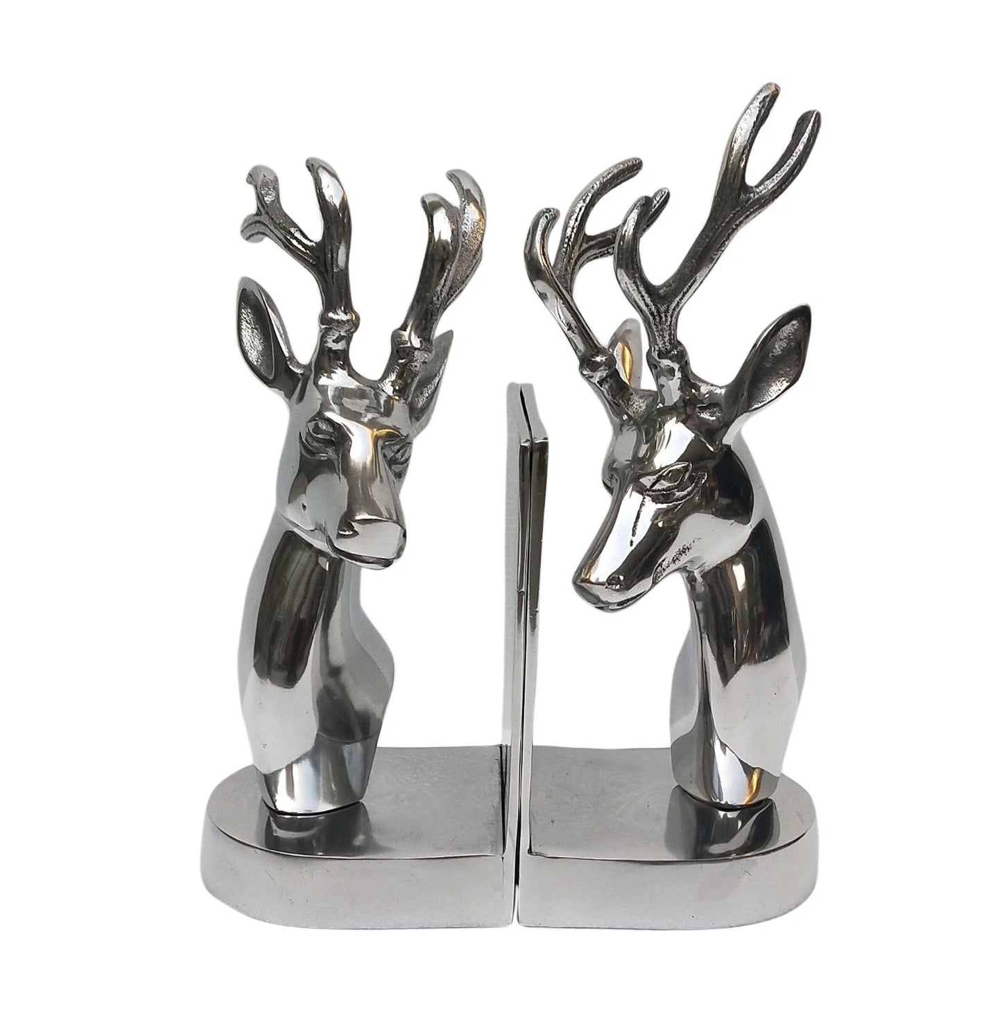 Metal Deer Stag Bookends