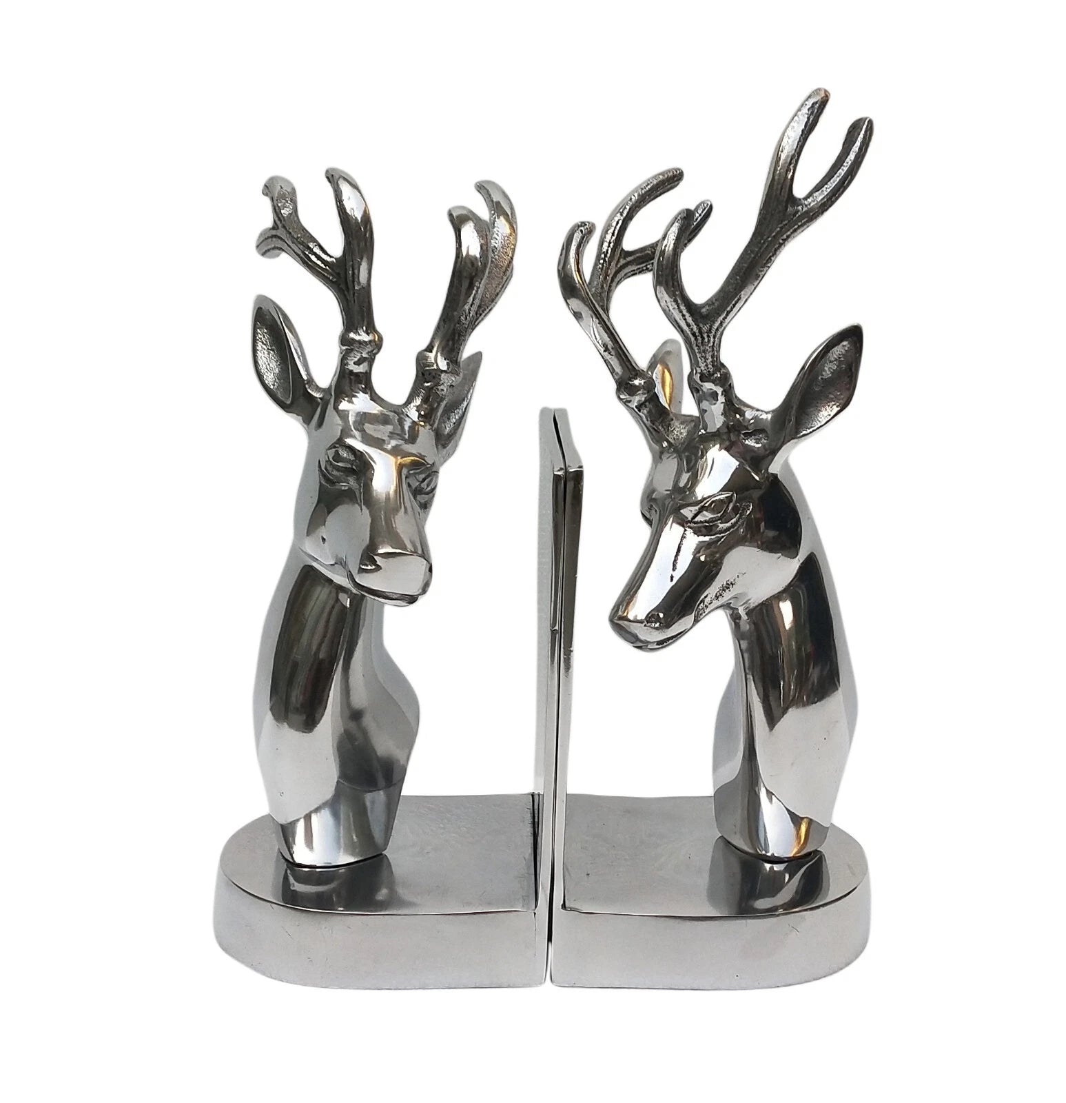 Metal Deer Stag Bookends