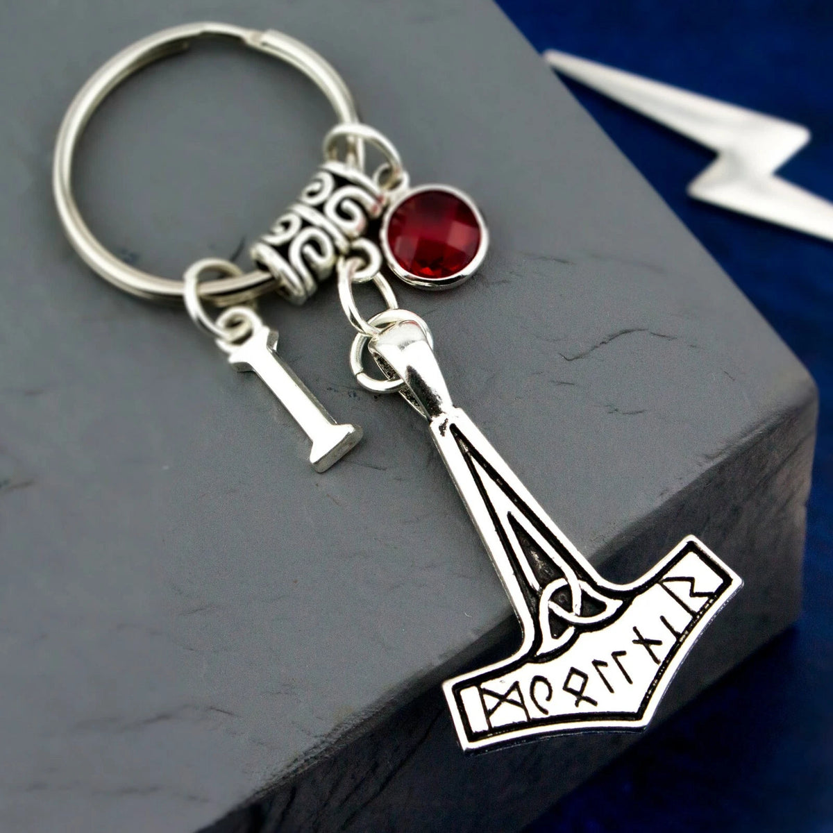Mjolnir Viking Keychain