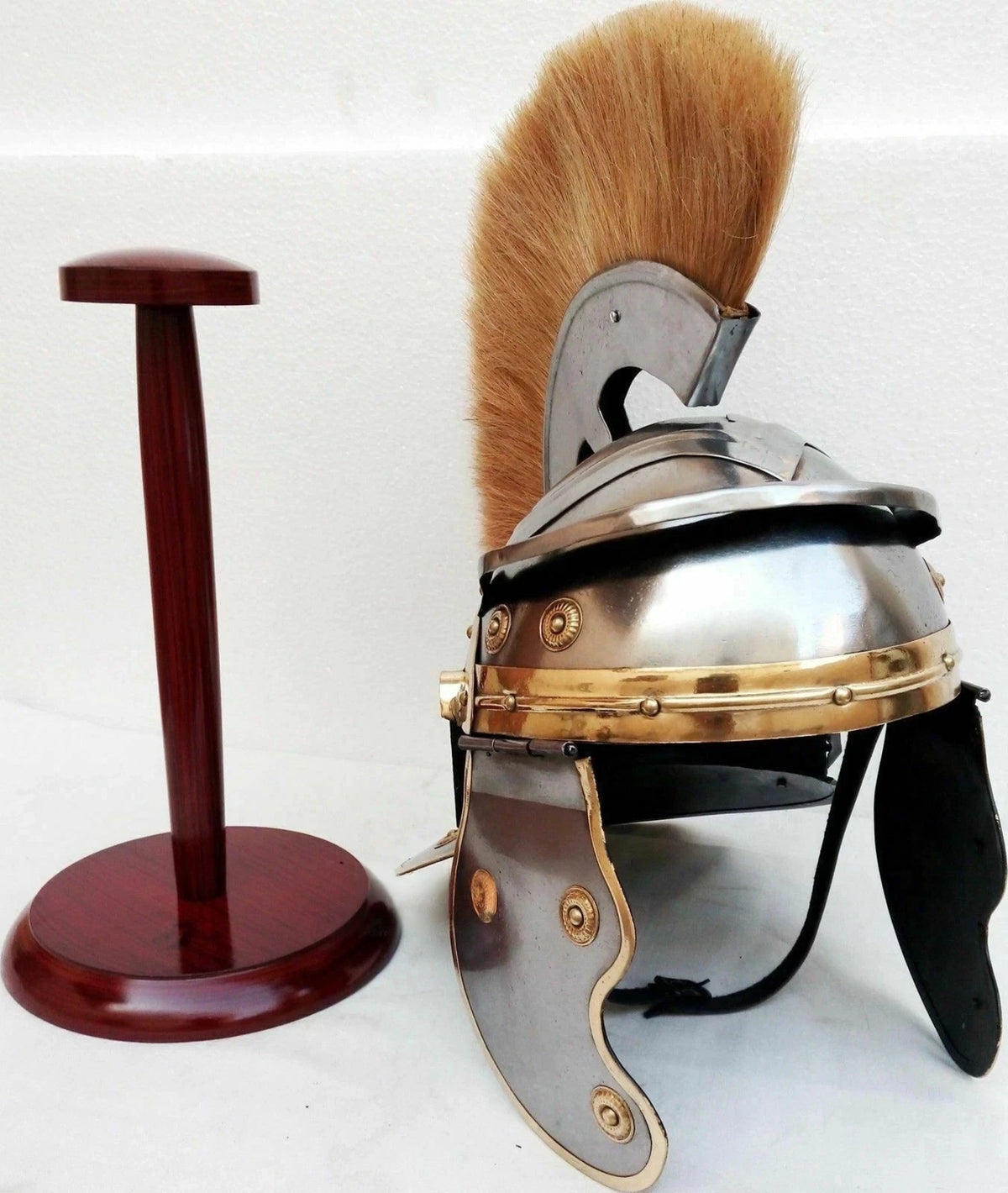 Roman Centurion Helmet with Plume