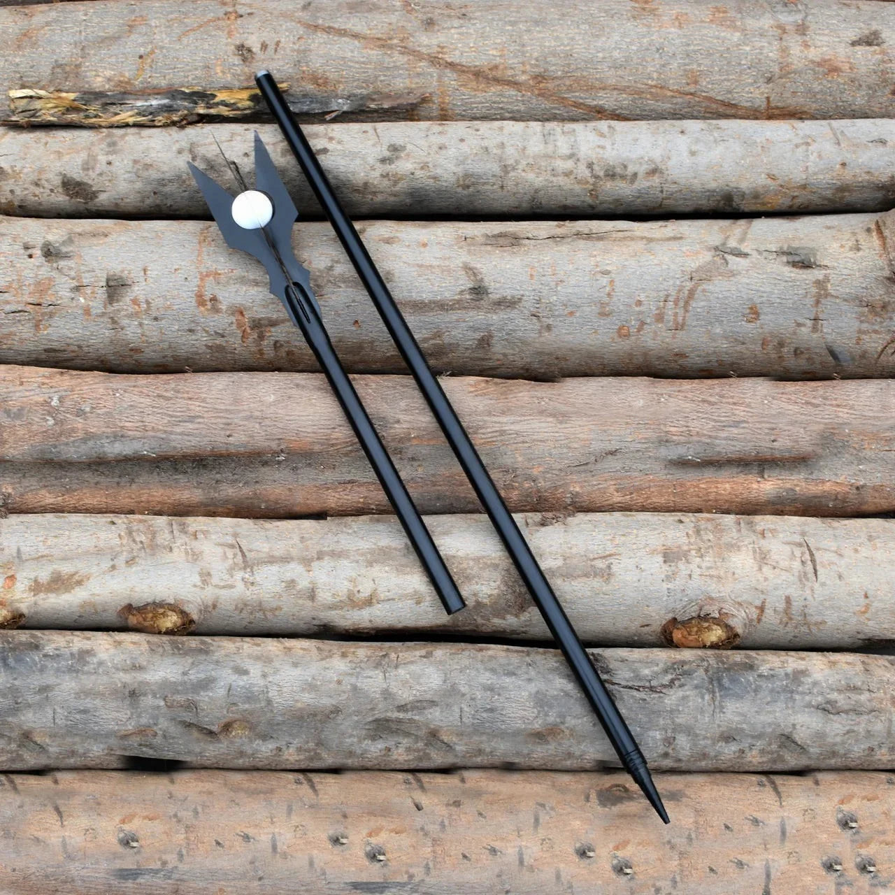 Black Wizard Staff of Saruman Replica – LOTR