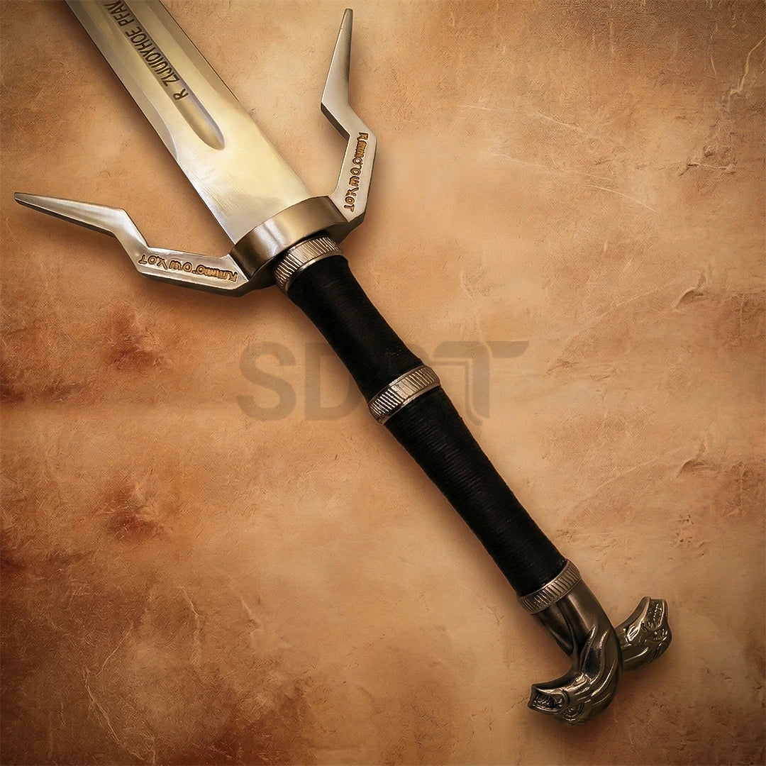 The Witcher Steel Sword of Geralt of Rivia With Scabbard  3