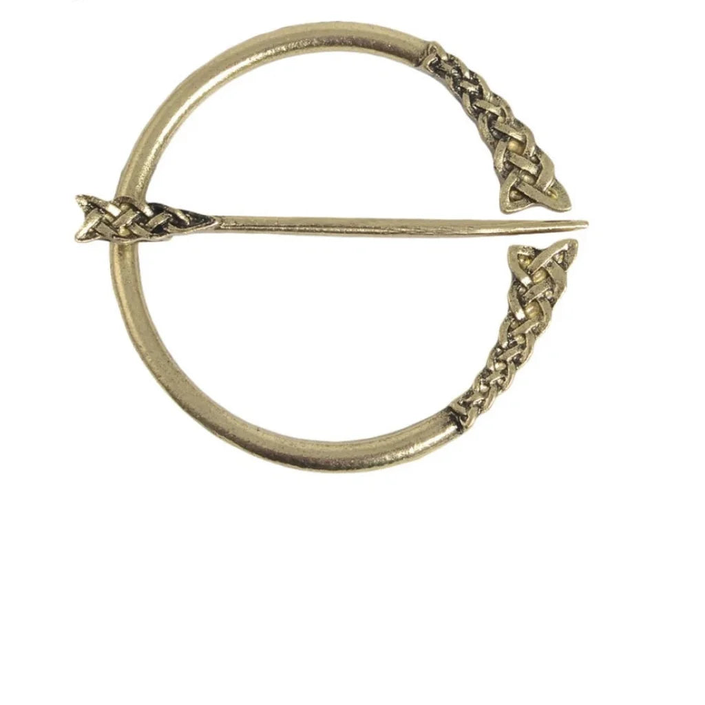 Viking Norse Brooch – Medieval Shawl & Cloak Pin Clasp