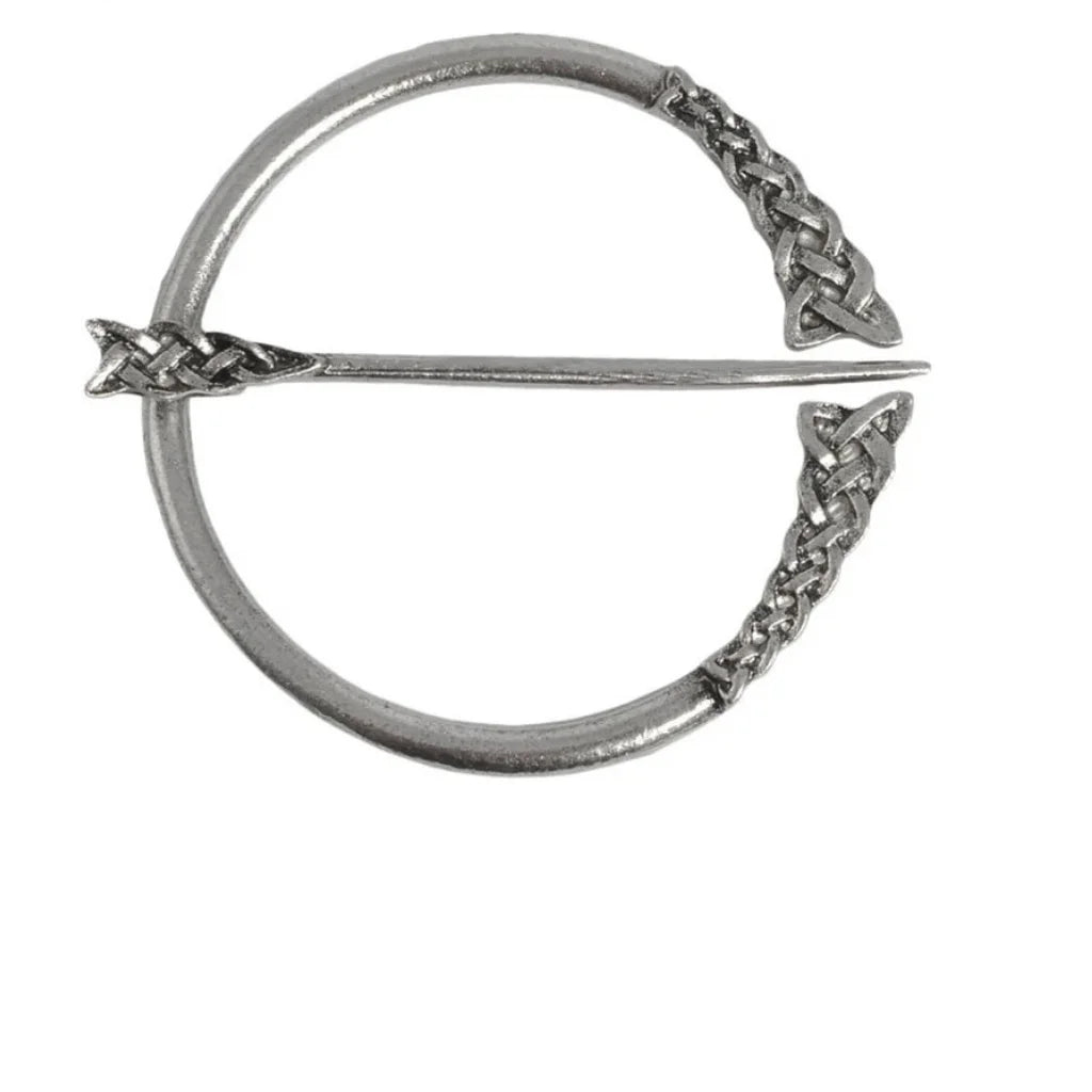 Viking Norse Brooch – Medieval Shawl & Cloak Pin Clasp