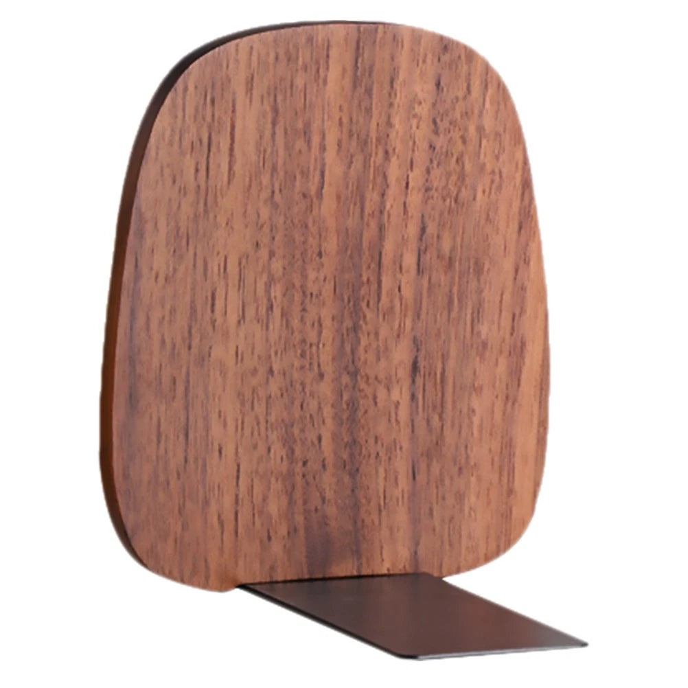 Wooden Bookend Shelf Support