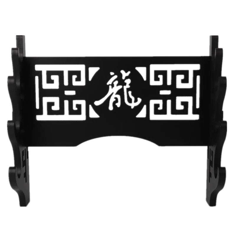 4-Tier Wooden Katana Display Rack