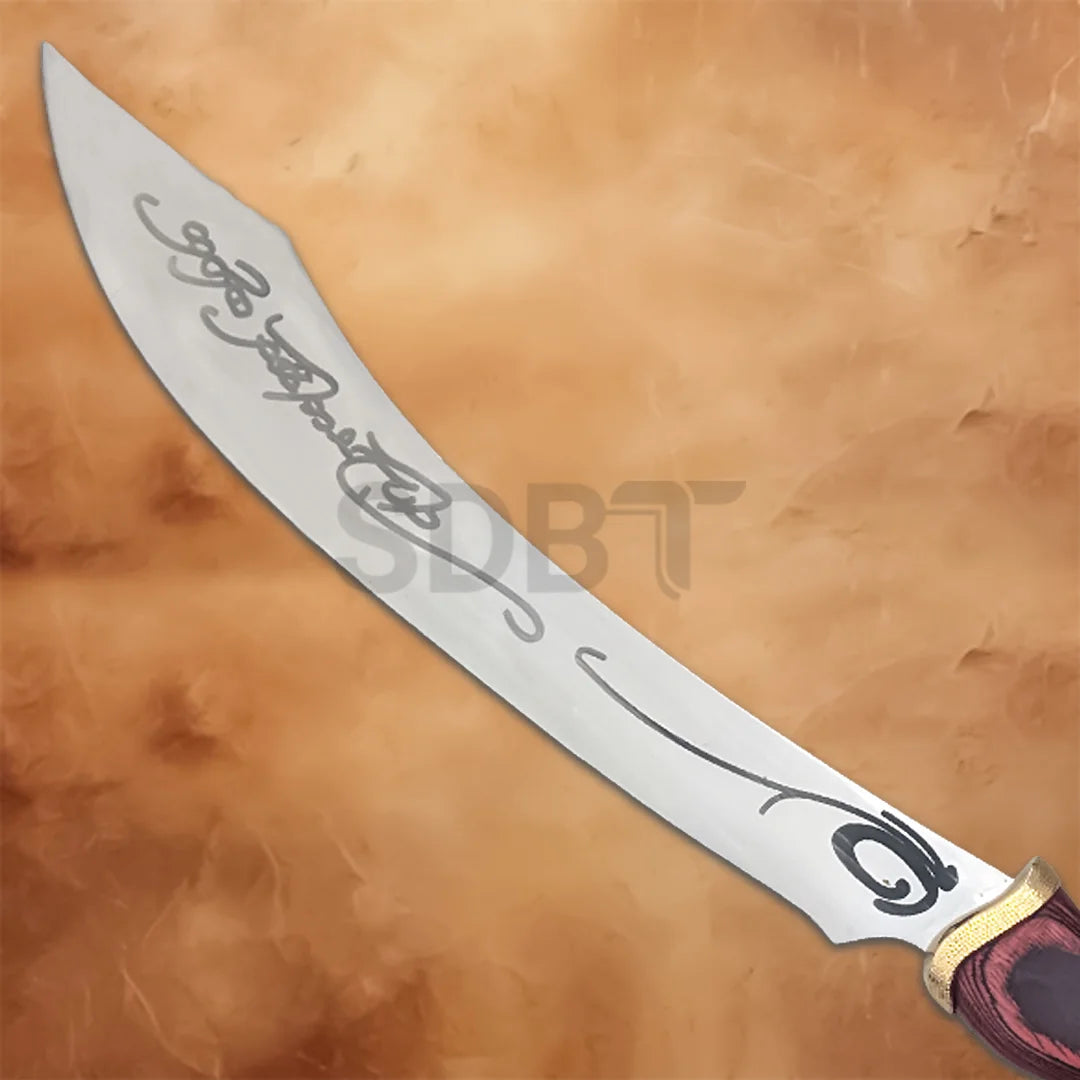 Aragorn LOTR Elven Knife replica inspired by The Lord of the Rings