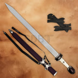 Gladiator Antique Sword Replica with decorative sheath and display accessories