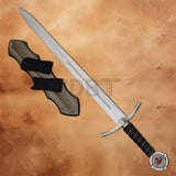Knight’s Oath Templar Sword Replica with Scabbard and Belt Hanger