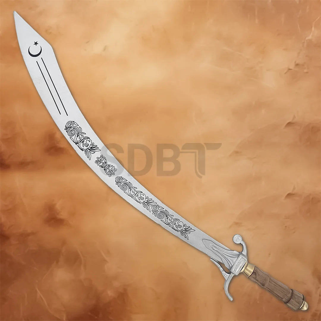 Functional Arabian Belly Dance Dragon Scimitar Sword