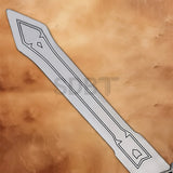 Close-up of the engraved blade on the Thorin Sword Replica showcasing detailed rune-inspired artwork from The Lord of the Rings.